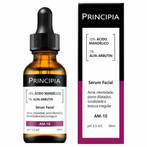 Sérum Facial Principia AM-10 com Ácido Mandélico e Alfa-Arbutin