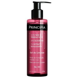 Gel de Limpeza Principia GL-03 Glicerina e Extrato de Algodão 200g