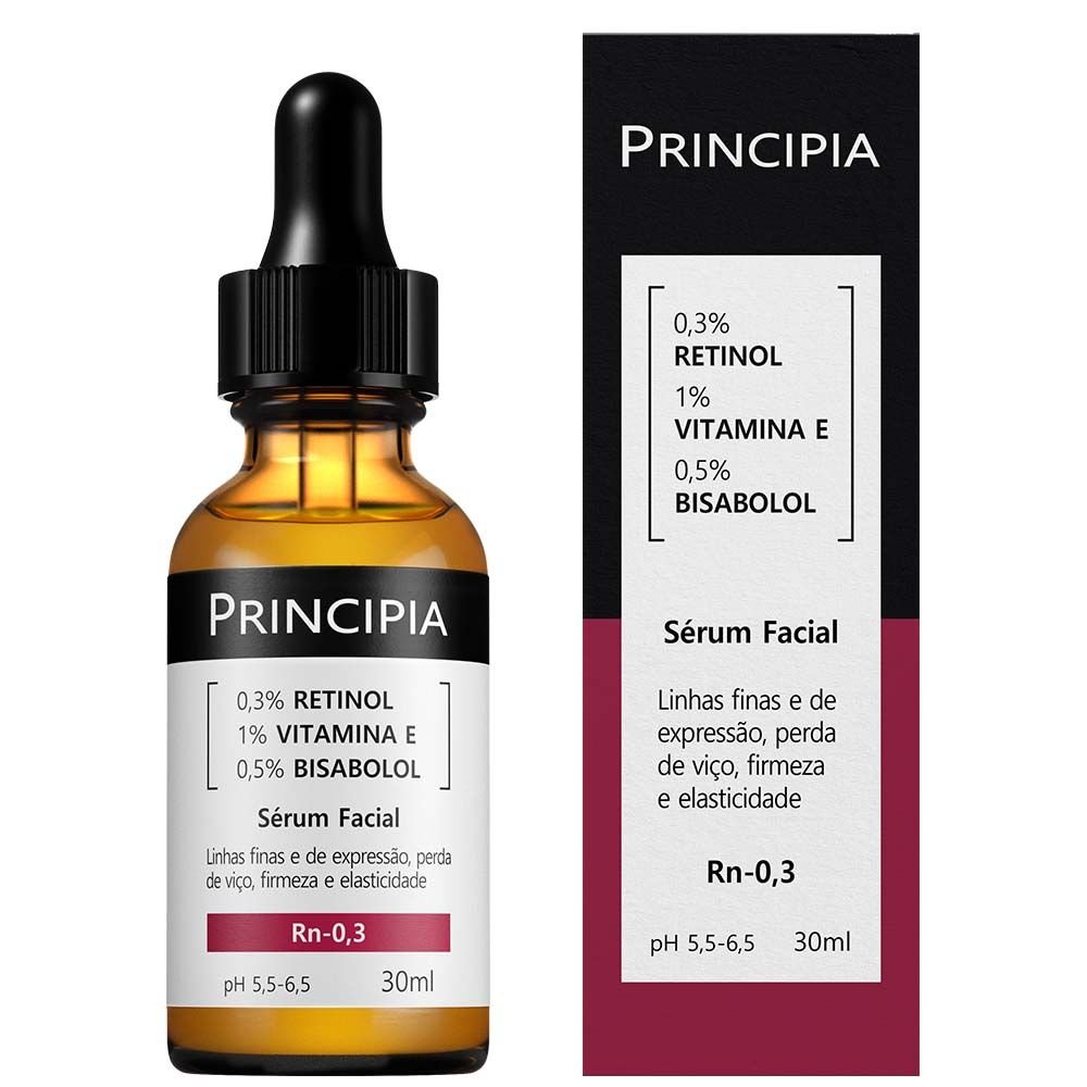 Sérum Facial Principia Retinol 0,3% Vitamina E Bisabolol Rn-0,3 30ml