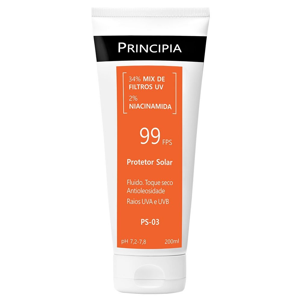 : Protetor solar corporal Principia FPS 99 toque seco 200ml