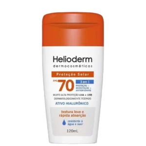 Protetor Solar Helioderm  Fps 70 120ml