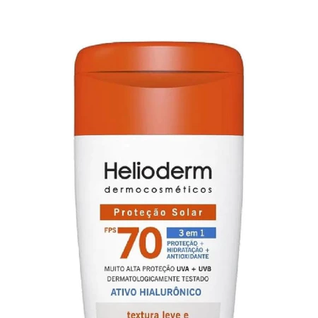 Protetor solar corporal Helioderm FPS 70 120ml - Imagem 3