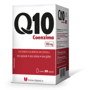 Coenzima Q10 100mg União Química 30 cápsulas suplemento alimentar
