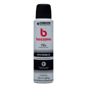 Desodorante aerosol Bozzano Invisible Masculino 72h 150ml
