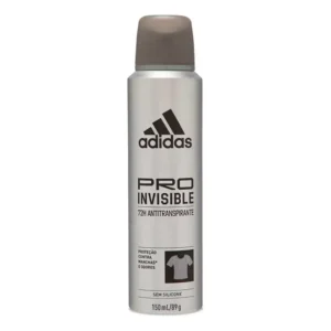 Desodorante aerosol Adidas Pro Invisible Masculino 72h 150ml