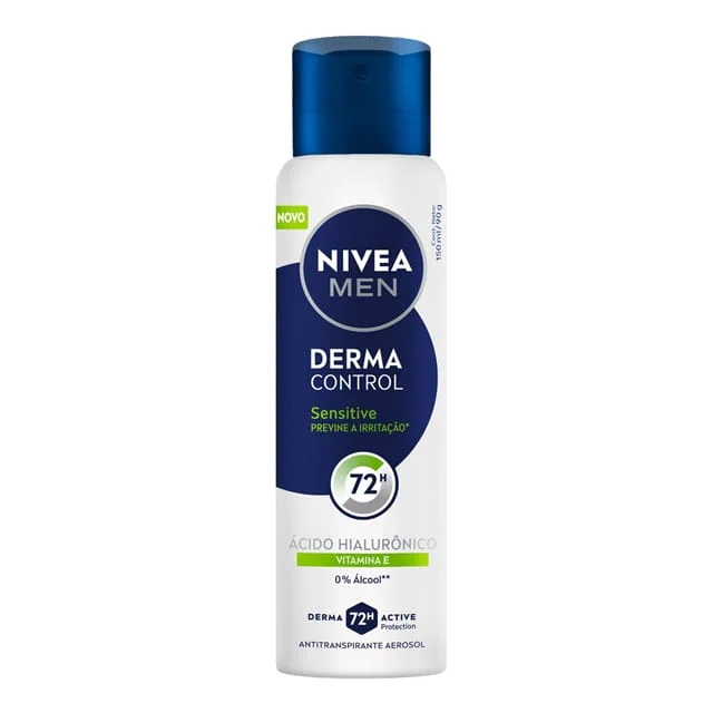 Desodorante aerosol NIVEA MEN Derma Control 72h 150 ml