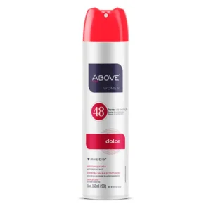 Desodorante aerosol Above sem perfume Unissex 48h 150 ml