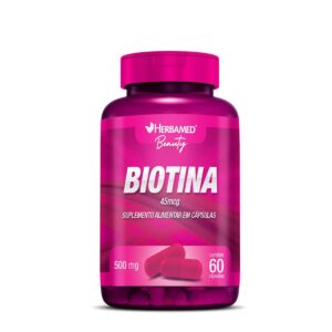 Biotina 45mcg 60 Cápsulas Herbamed