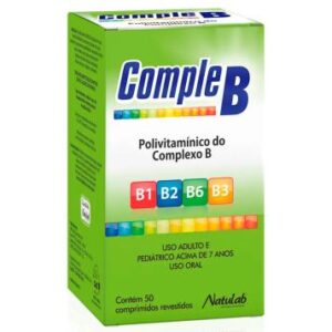 Comple B 50 Comprimidos Revestidos – Natulab