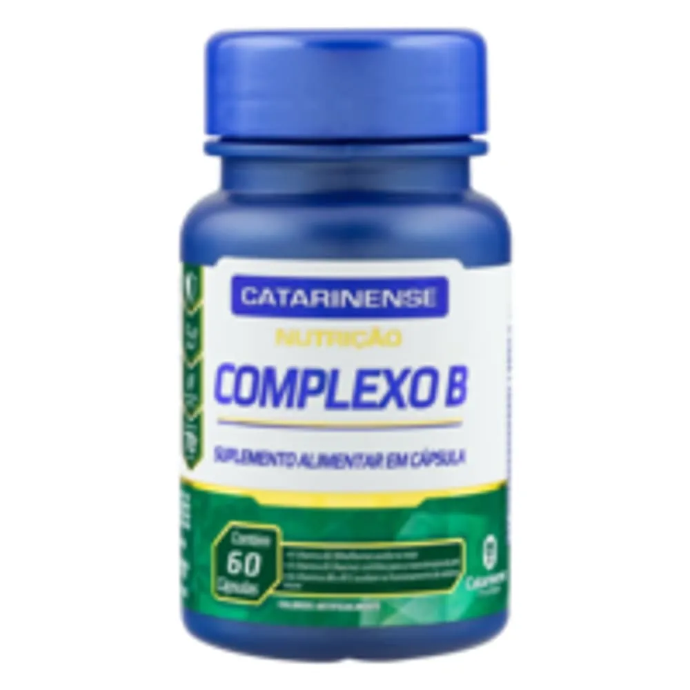 Complexo B 60 Cápsulas – Catarinense Nutrição