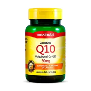 Coenzima Q10 50mg 60 Cápsulas – Maxinutri