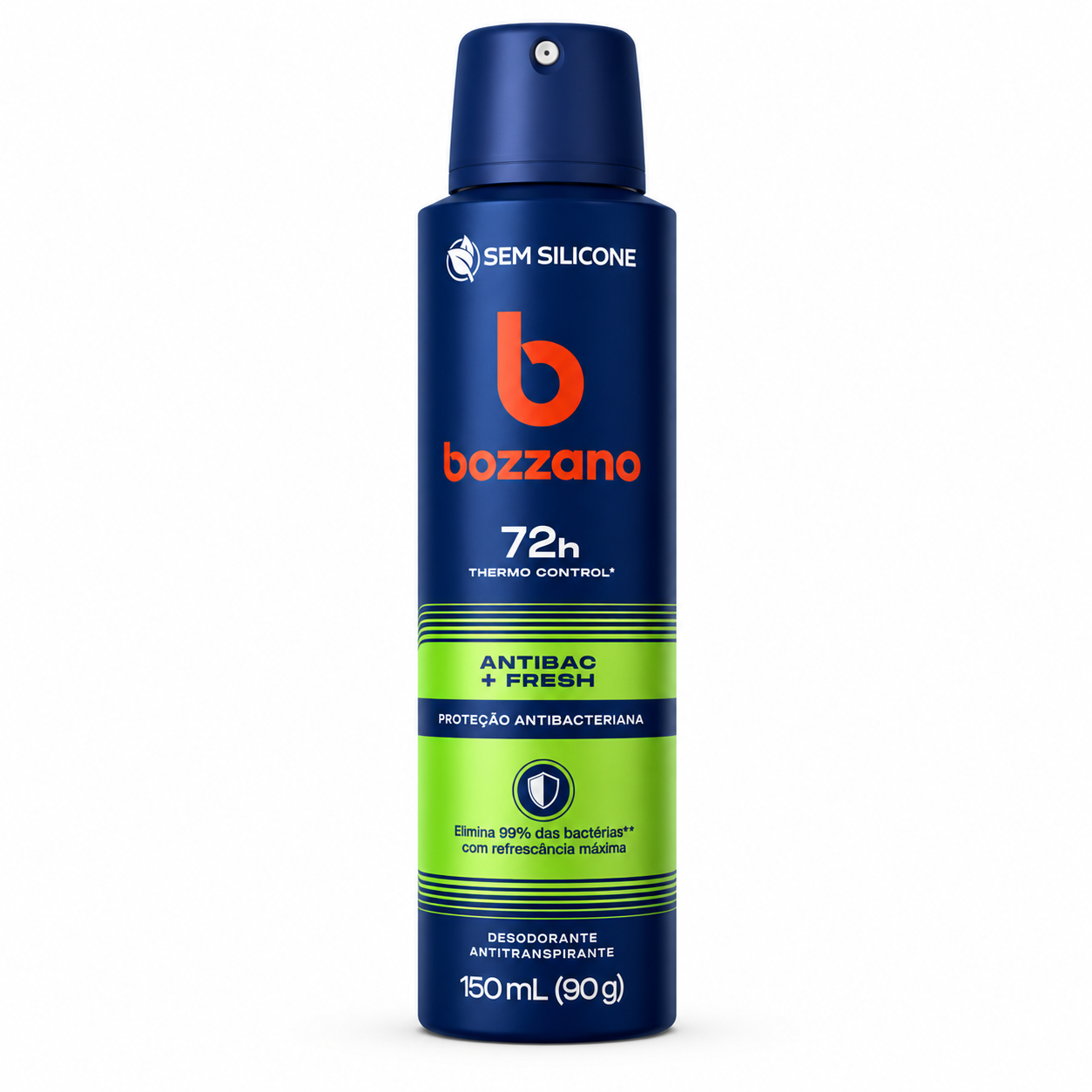 Desodorante aerosol Bozzano Antibac + fresh 72h 150ml