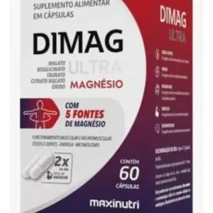 Dimag Ultra Magnésio 5 Fontes 60 Cápsulas – Maxinutri