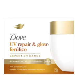 Máscara Capilar Dove UV Repair & Glow + Ferúlico 250g