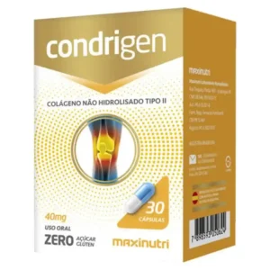 Condrigen 30 Cápsulas Maxinutri – Colágeno Tipo II 40mg