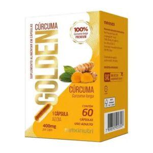 Cúrcuma Golden 60 Cápsulas Maxinutri – Curcuma longa 400mg