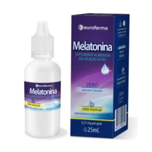 Melatonina Gotas 25 mL Sabor Maracujá – Eurofarma