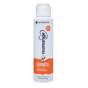 Desodorante aerosol monange Sport Feminino 72h 150 ml