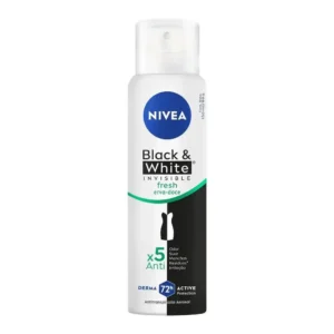 Desodorante aerosol Nivea Black White 72h 150 ml