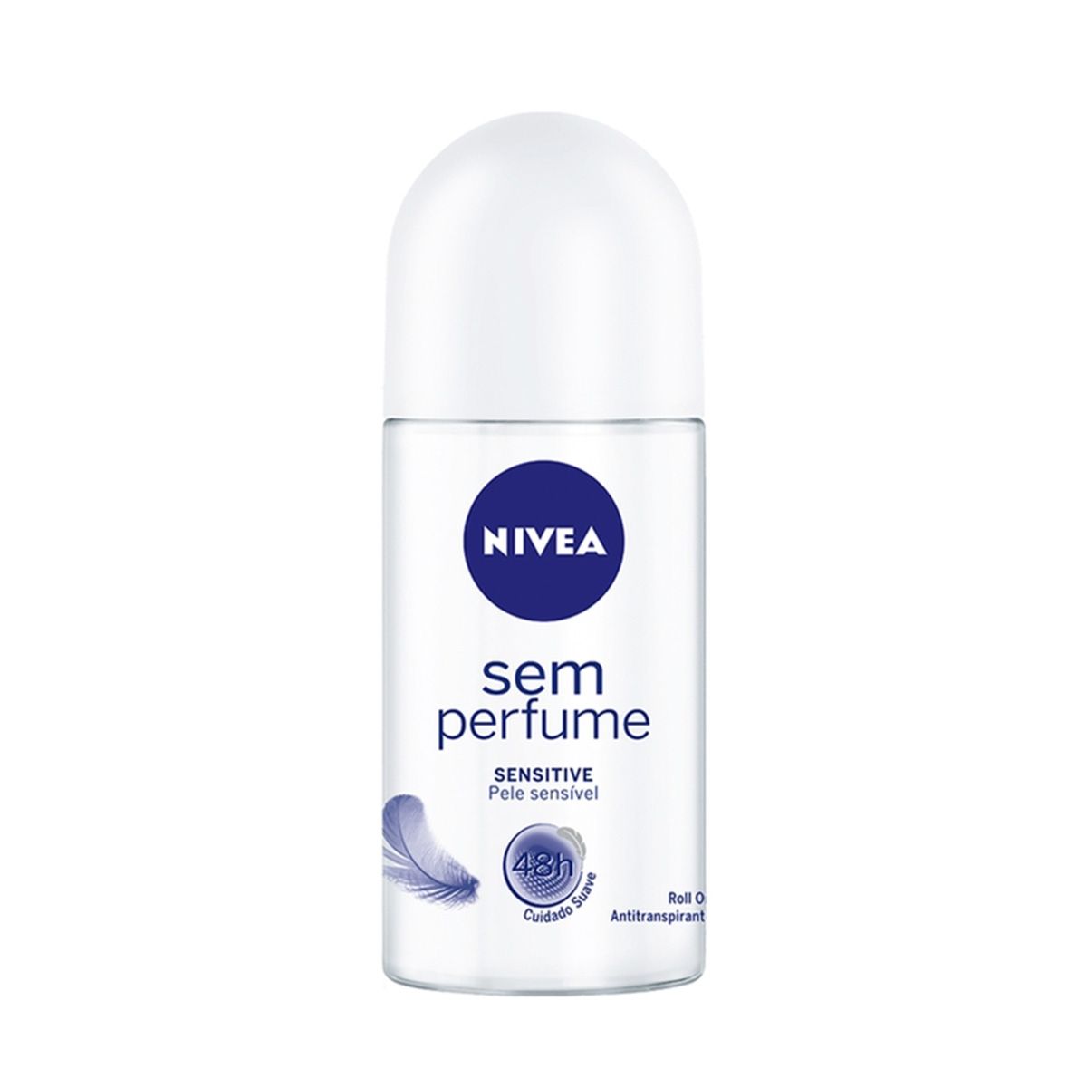Desodorantes roll-on Nivea sem perfume 72h 50ml