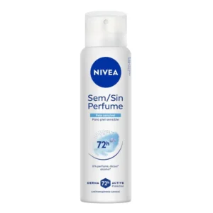 Desodorante aerosol Nivea sem/sin perfume 48h 150 ml