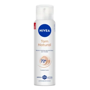 Desodorante aerosol Nivea tom natural 72h 150 ml