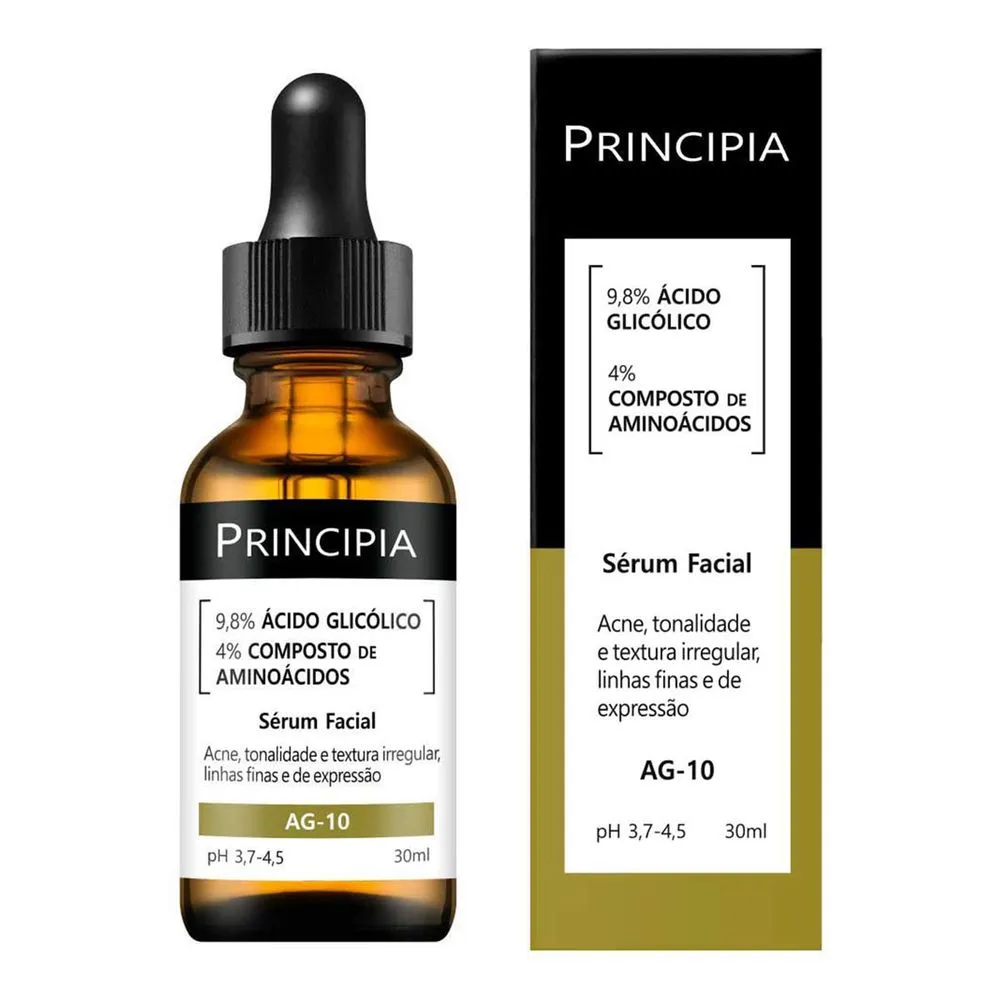 Sérum Facial Principia AG-10 Ácido Glicólico 30ml
