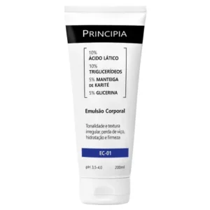 Emulsão Corporal Principia EC-01 Ácido Lático 200ml – Uniformização e Renovação da Pele