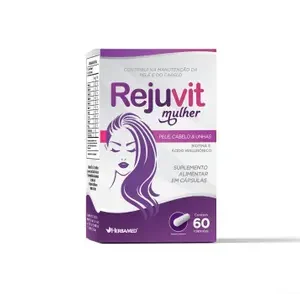 Rejuvit Mulher Pele Cabelo e Unhas 60 Cápsulas Herbamed