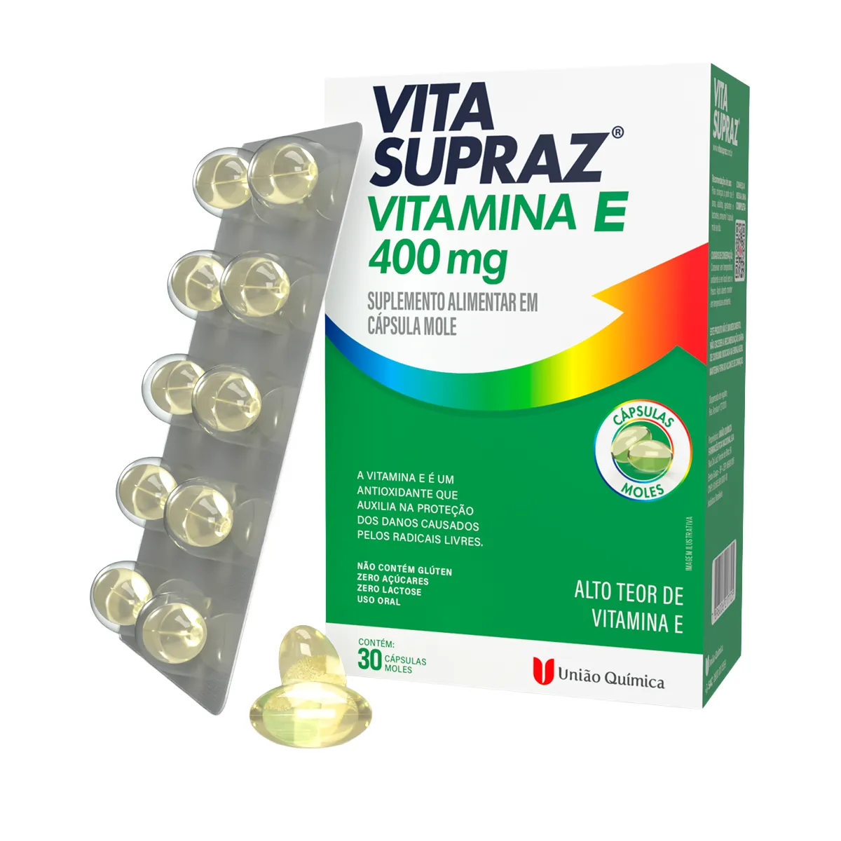 Vitamina E 400 mg 30 Cápsulas Moles – Vita Supraz