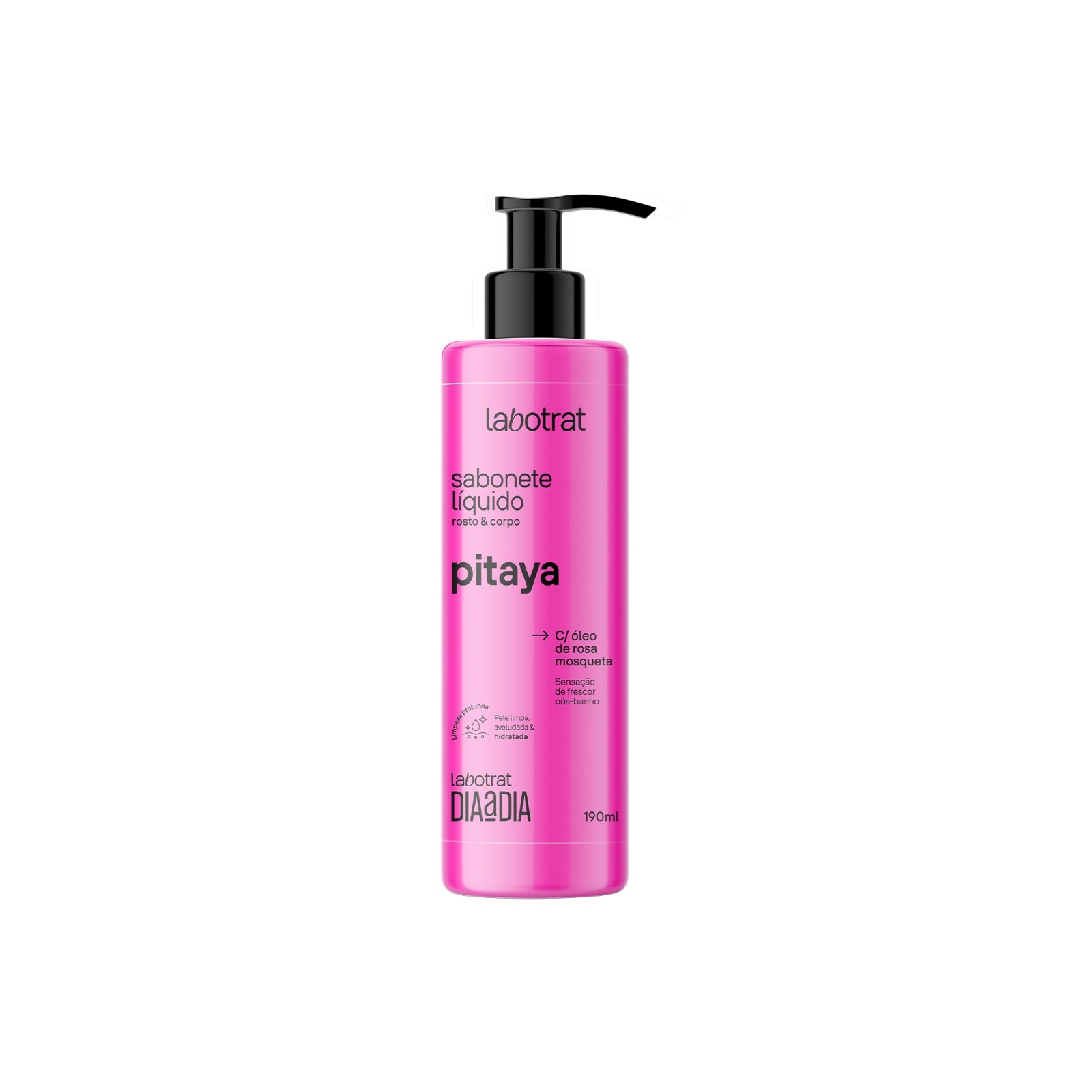 Sabonete Líquido Pitaya Labotrat Dia a Dia com Óleo de Rosa Mosqueta 190ml