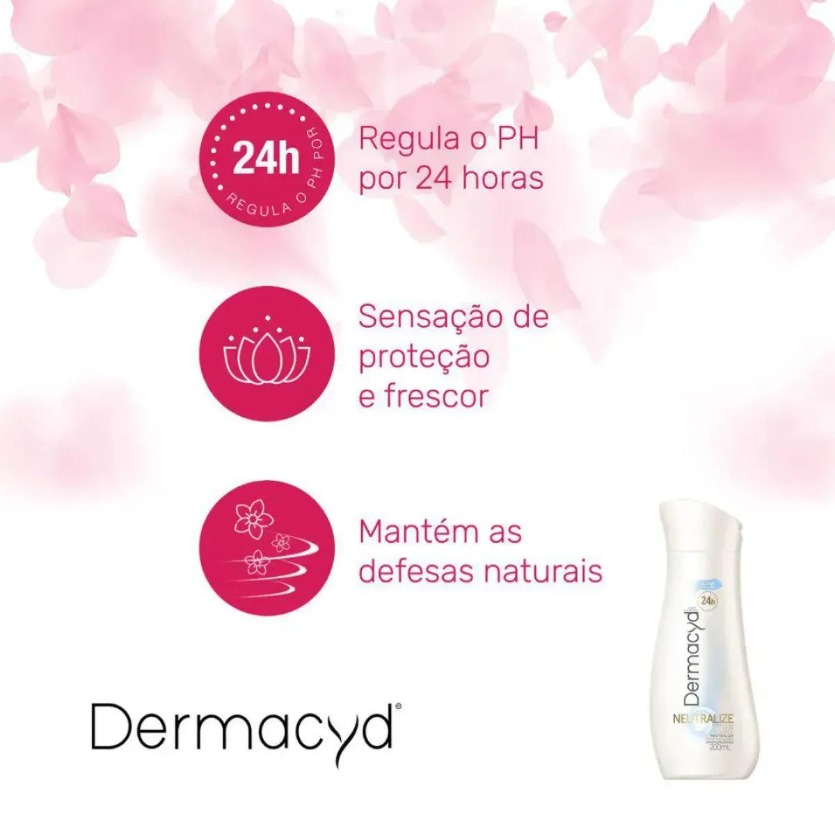Sabonete Líquido Íntimo Dermacyd Pro-Bio Neutralize 200ml - Imagem 3