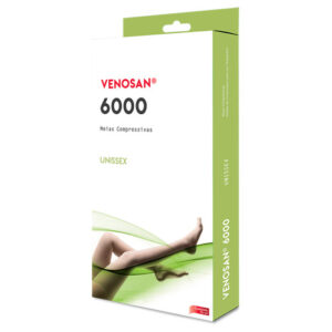 Meia de Compressão Venosan 6000 AGH Bege 7/8 Ponteira Aberta