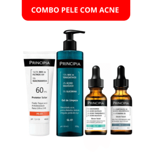 Combo Pele com Acne Principia