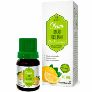 Óleo Essencial de Limão Siciliano Oleum UberPharma 10 ml