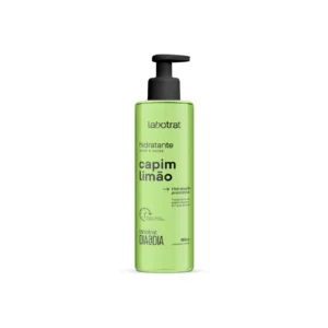 Hidratante Capim-Limão com Prebióticos Labotrat Dia a Dia para rosto e corpo 190 ml