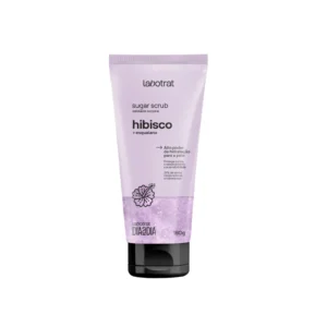 Esfoliante Corporal Sugar Scrub Hibisco com Esqualano Labotrat Dia a Dia 180 g