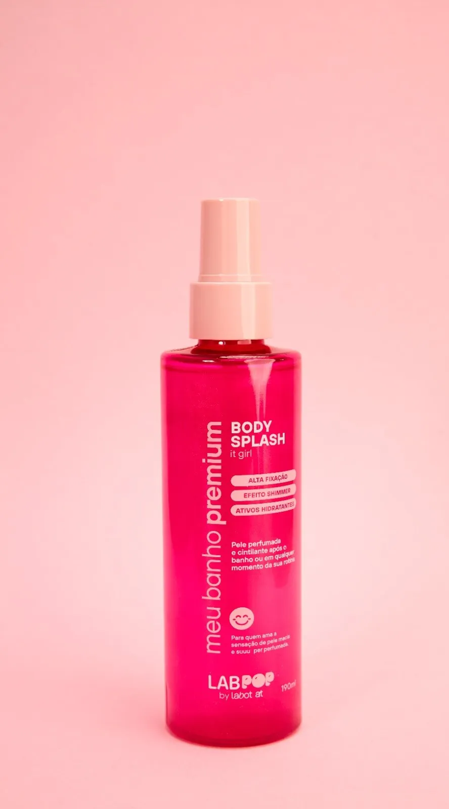 Body Splash It Girl Shimmer Labpop by Labotrat 190 ml - Imagem 2