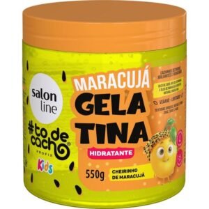 Gelatina Hidratante Maracujá #todecacho Kids Salon Line 550 g