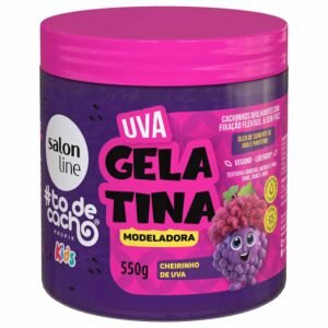 Gelatina Modeladora Uva #todecacho Kids Salon Line 550 g